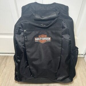 Harley-Davidson Backpack Travel Laptop Carry On Motorcycle Biker Black